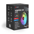 SAVIO VORTEX X2 ARGB CPU COOLER Chłodzenie/Chłodzenie CPU Your Sports Performance