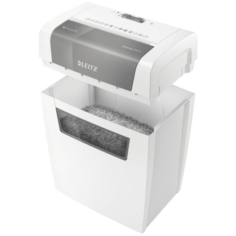 Leitz IQ Home Shredder, P4, 6 sheets, 15 l bin Urządzenia biurowe/Niszczarki Your Sports Performance