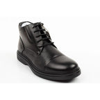 Lee Cooper men's shoes elegant leather black insulated ankle boots