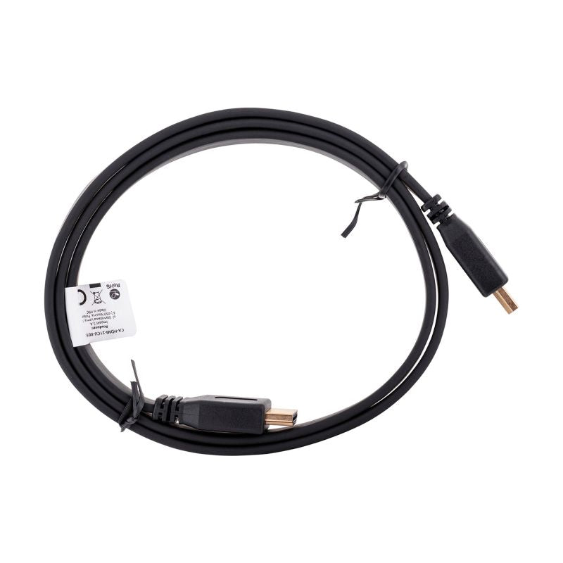 Lanberg CA-HDMI-21CU-0010-BK cable (HDMI M - HDMI M; 1m; black) Kable i adaptery/Kable HDMI Your Sports Performance