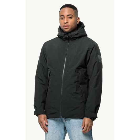 Jack Wolfskin TEMPELHOF JKT M men's winter jacket black windproof (1115491_6000) In preparation Your Sports Performance
