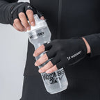 Wozinsky WRR-01L cycling gloves size L - black Wozinsky