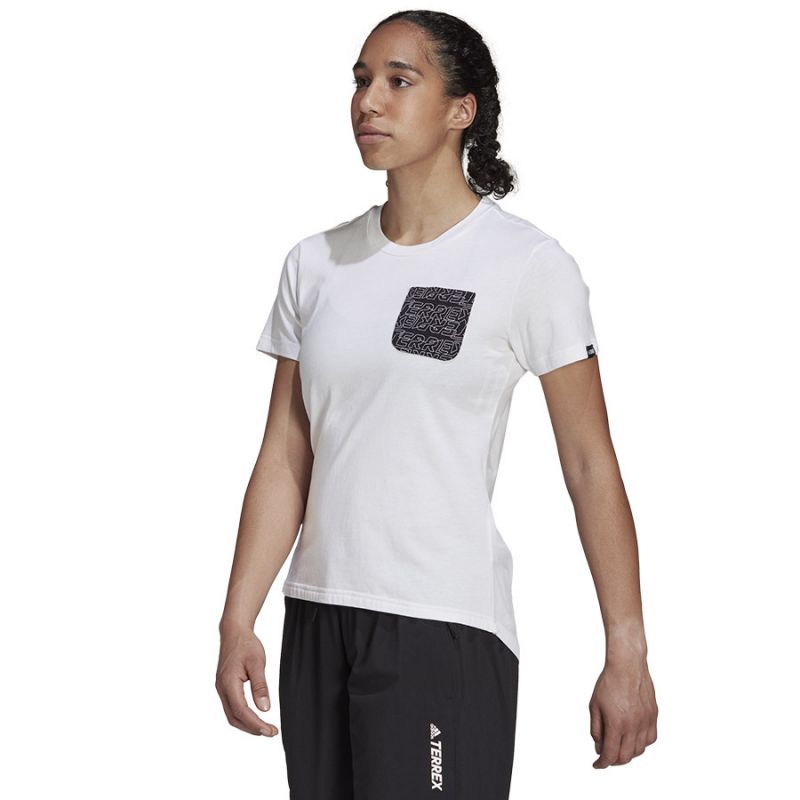 T-shirt adidas TX Pocket Tee W GU8983 Clothing/Training Adidas