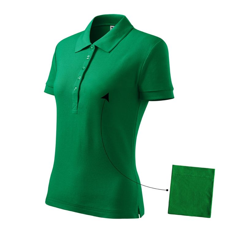 Malfini Cotton polo shirt W MLI-21316 grass green Clothing/Lifestyle/T-shirts/Malfini Malfini