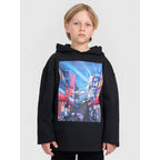 Boy's sweatshirt with hood, open, 4F 4FJRAW25TSWSM2345-20S *Kategoria tymczasowa Your Sports Performance