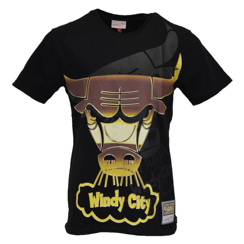 Mitchell & Ness NBA Big Face 4.0 NBA Chicago Bulls T-shirt Koszulki NBA Your Sports Performance