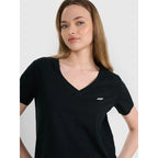 Women's oversize plain T-shirt 4F 4FRSS25TTSHF2778-20S