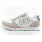 Gap women's sports shoes Nashville Arch Logo sneakers fashionable comfortable white beige Your Sports Performance