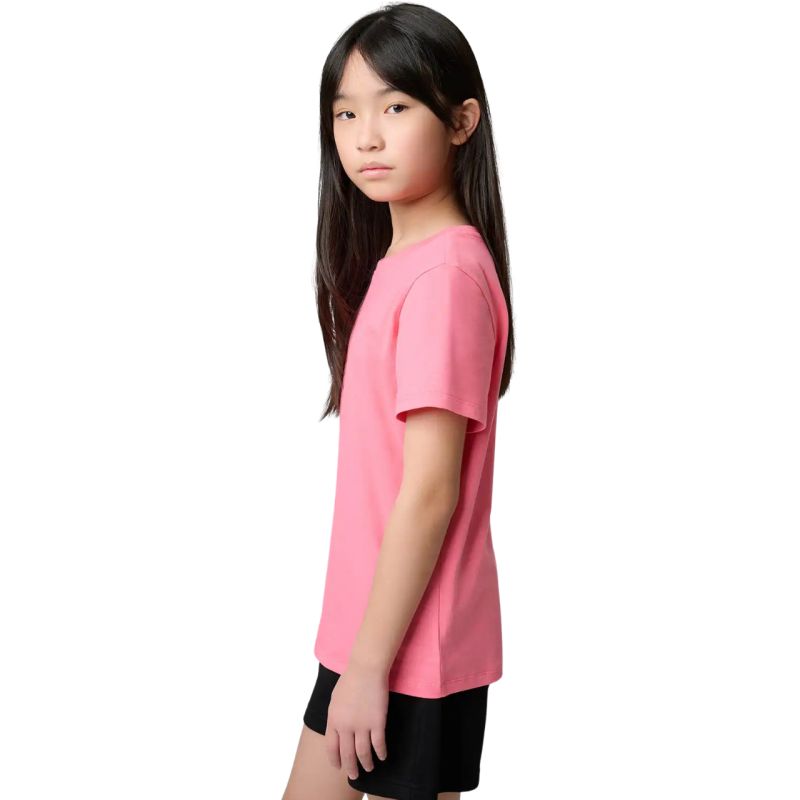 T-shirt for girls 4F F3004 pink 4FJWSS26TTSHF3004 54S