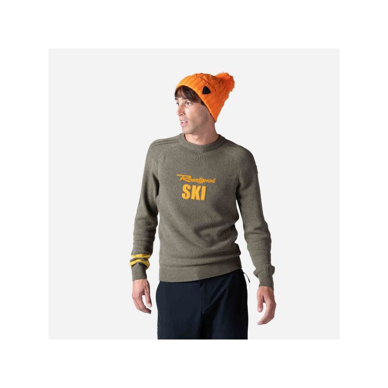 Rossignol Signature Rossignol Knit Green Sweater Import z PMSport Your Sports Performance