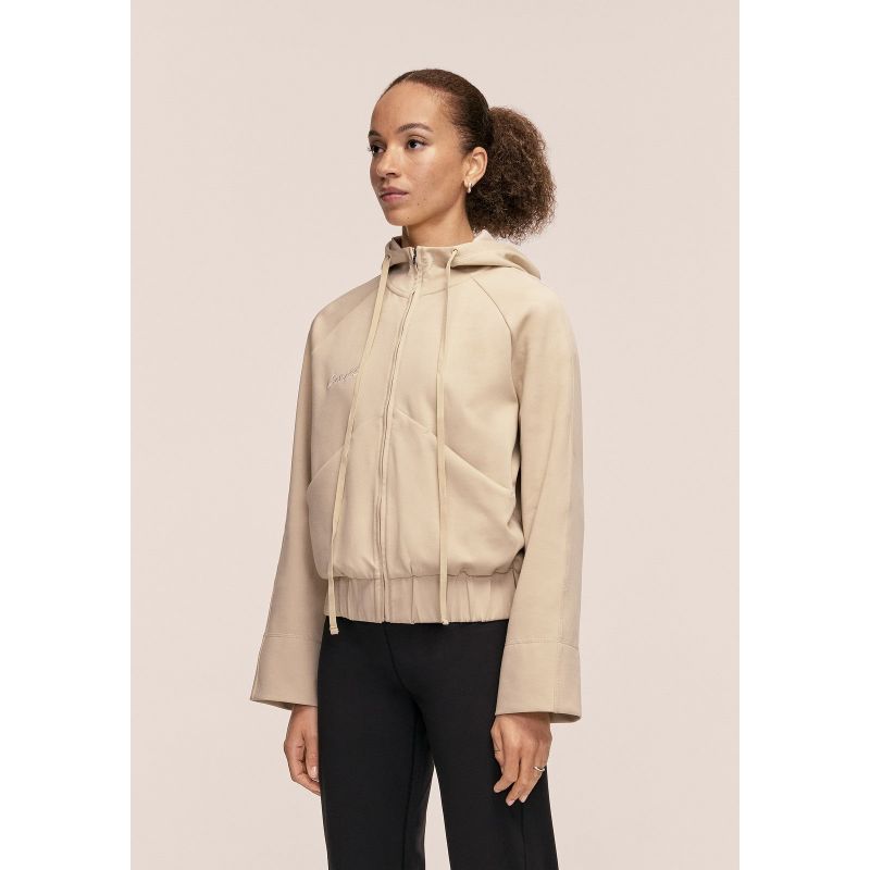 CASALL Aria Zip Hoodie Jacket, beige