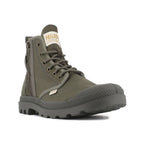 Palladium Pampa Detroit Zip 79500-325-M Olive Night Palladium