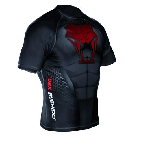 The "Snake" compression Rashguard shirt is made of DBX MORE DRY M material. ODZIEŻ - Koszulki treningowe Your Sports Performance