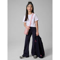 Girls' sweatpants with flared legs 4F 4FJRSS26TTIGF327-31S 4f