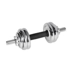 REBEL ACTIVE ADJUSTABLE CHROME DUMBBELLS IN CASE WITH BAR, 15 KG SET To be categorized Your Sports Performance