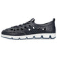 Leather openwork shoes Rieker W RKR652, navy blue Footwear/Lifestyle/Rieker Your Sports Performance