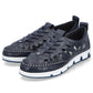 Leather openwork shoes Rieker W RKR652, navy blue Footwear/Lifestyle/Rieker Your Sports Performance