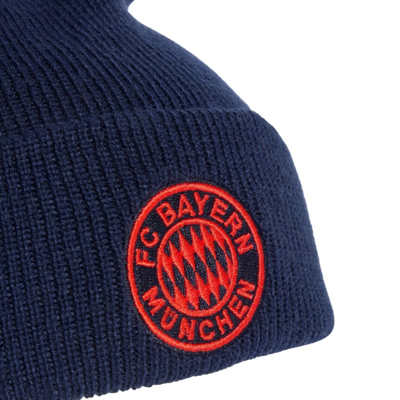 adidas FC Bayern Munich Woolie Beanie Navy IA2348