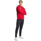 Men's adidas Entrada 26 FZ Hoody red KF5944 To be categorized Your Sports Performance