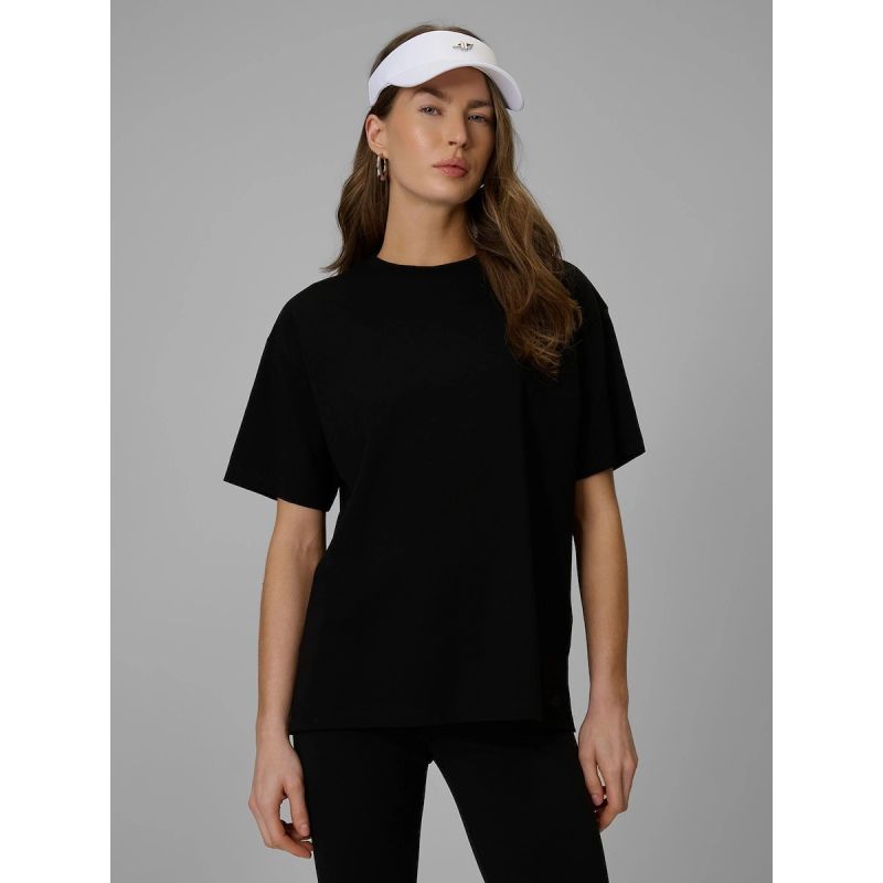 Women's loose plain T-shirt 4F 4FRAW25TTSHF3624-20S 4f