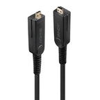 LINDY Micro-HDMI Hybrid Fiber Optic Cable 18G 10m Kable i adaptery/Kable HDMI Your Sports Performance