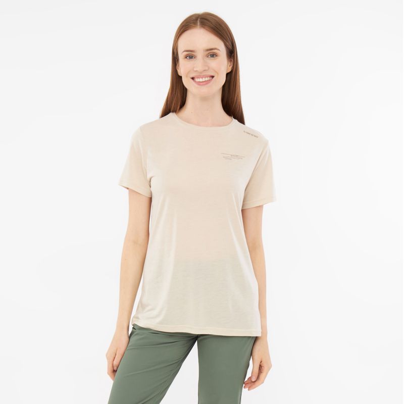 VIKING Morain Lady Bamboo Women’s T-Shirt, beige