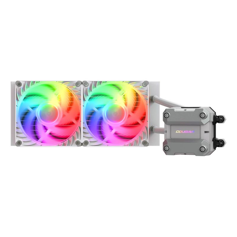 Cougar Poseidon Ultra 240 ARGB White CPU Water Cooler Chłodzenie/Chłodzenie - wentylatory Your Sports Performance