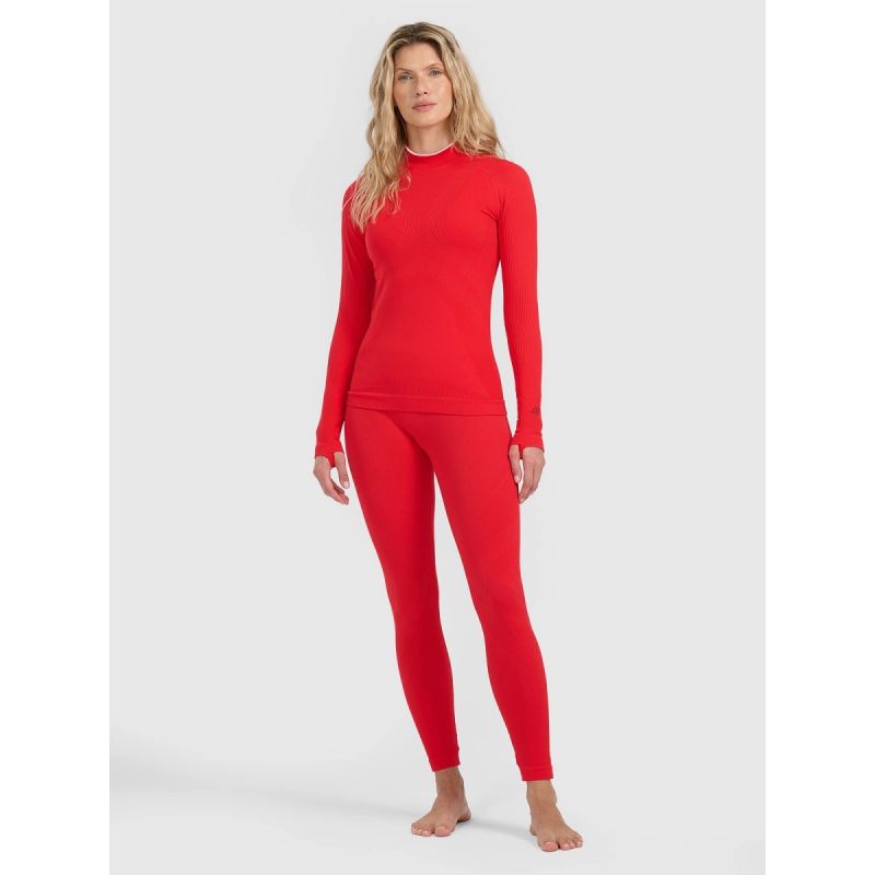 Women's seamless thermal underwear (top) 4F 4FWAW25USEAF205-62S 4f