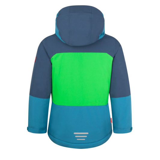 Trollkids Kids Hardanger Jacket waterproof insulated blue/green (675-356) In preparation Your Sports Performance