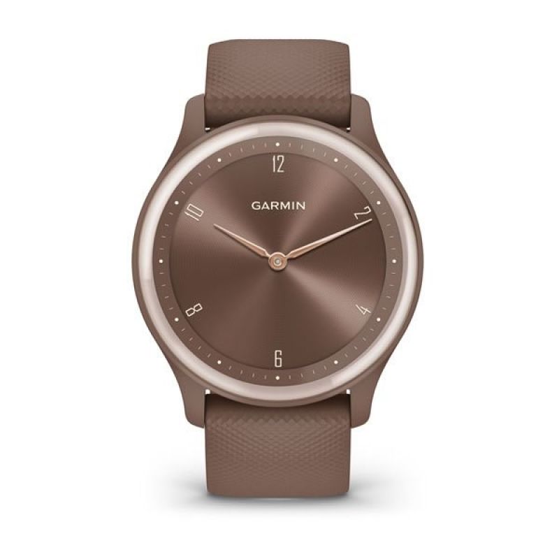 Garmin Vivomove Sport 40mm Cocoa Peach Gold watch Akcesoria sportowe i turystyczne/Zegarki sportowe Your Sports Performance
