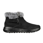 Skechers ON-THE-GO JOY FIRST GLANCE Women's Winter Boots in Suede Leather with Fur, Black (144041-BKGY) In preparation Your Sports Performance