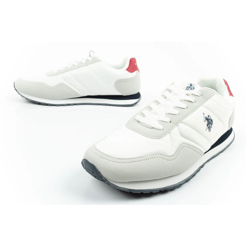 US Polo Assn sports shoes sneakers men's fashionable comfortable white Your Sports Performance