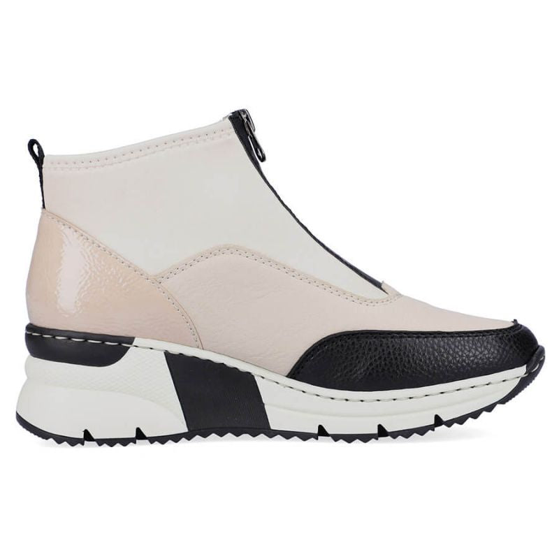 Rieker Dames V3608 pantolette, wit, 38 EU Rieker Dames V3608 pantolette, wit, 38 EU