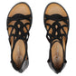 Women's Roman sandals, black, Filippo DS7897