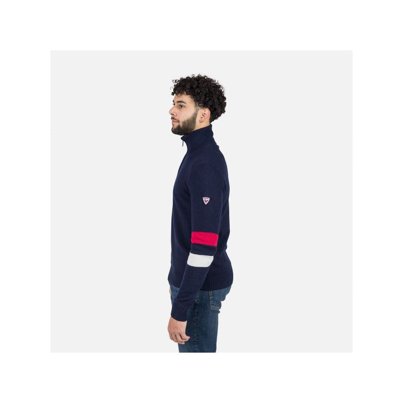 Rossignol Signature Hz Knit Navy Blue Sweater Rossignol