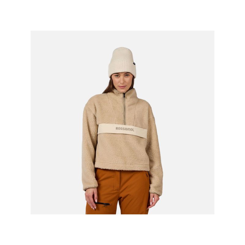 ROSSIGNOL W ALLTRACK HZ FLEECE women's sweatshirt gray