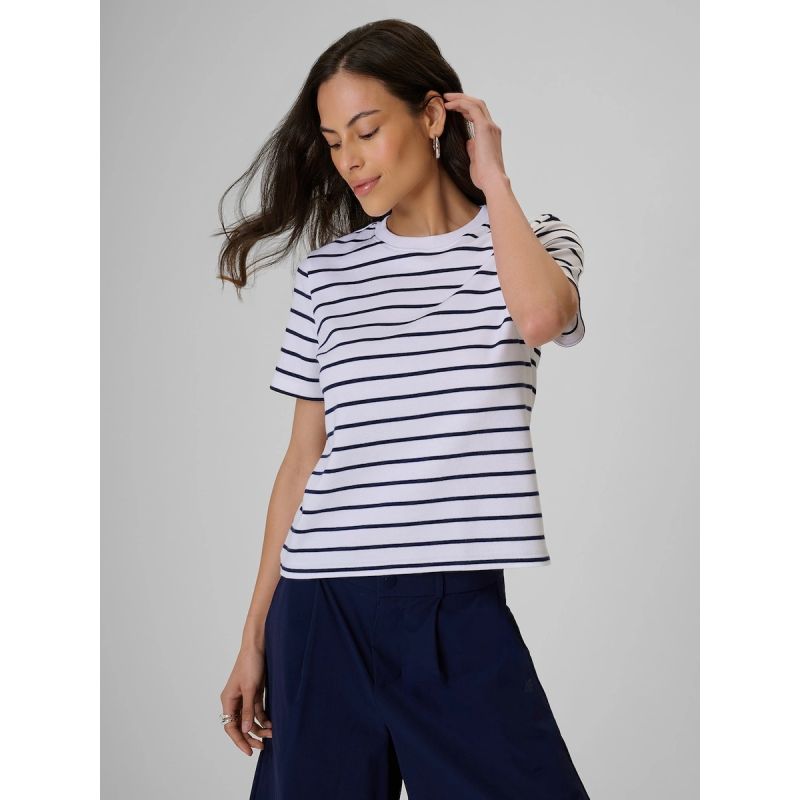 Women's relaxed printed T-shirt 4F 4FRSS26TTSHF4023-10S 4f