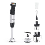 Tefal Quickchef+ HB67G830 blender 0.8 l Immersion blender 1000 W Black, Stainless steel AGD - Produkty/Miksery / Blendery Your Sports Performance