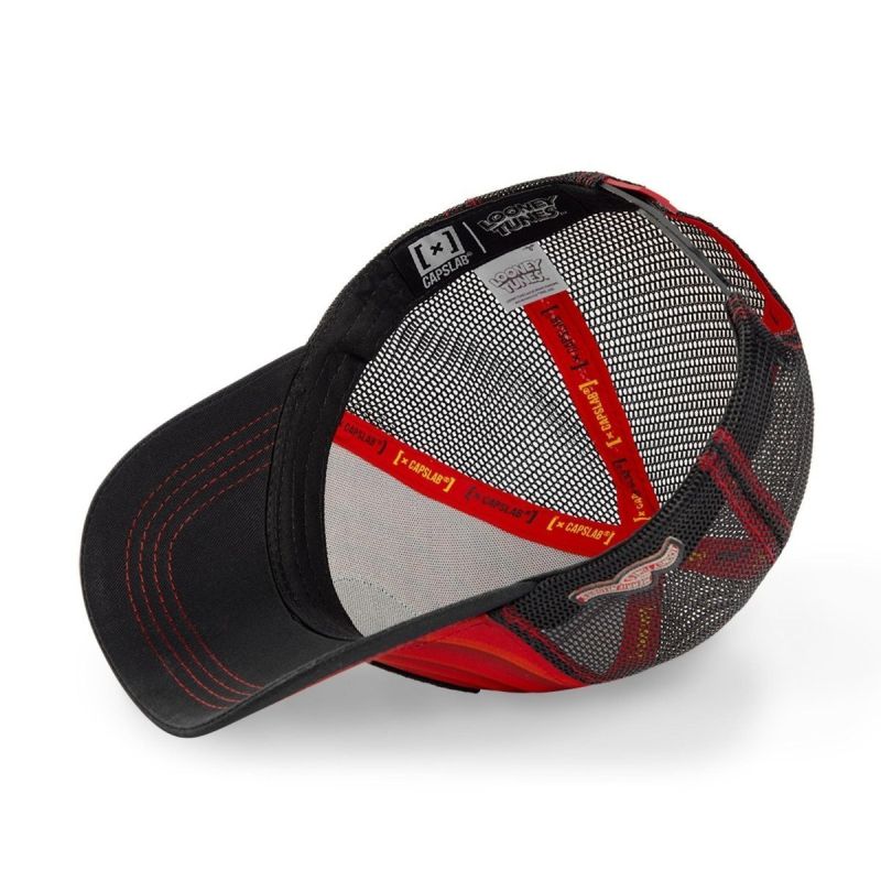 Capslab Looney Tunes Daffy Duck Trucker Cap - CL/LOO3/1/DAF1 Odzież/Czapki/Czapki z daszkiem Your Sports Performance