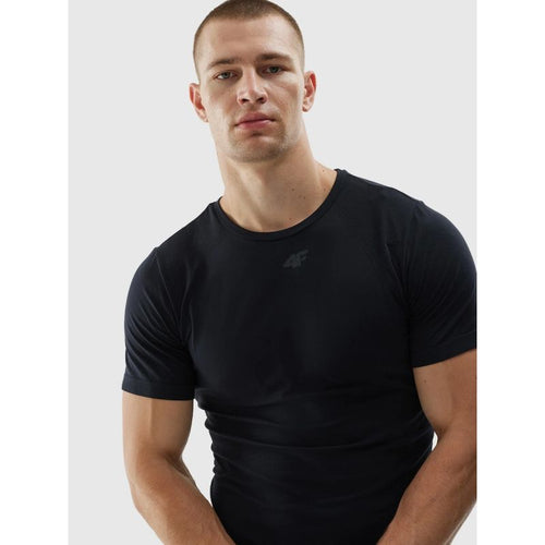 Men's seamless training shirt 4F 4FWAW24TFTSM0975-22S 4f