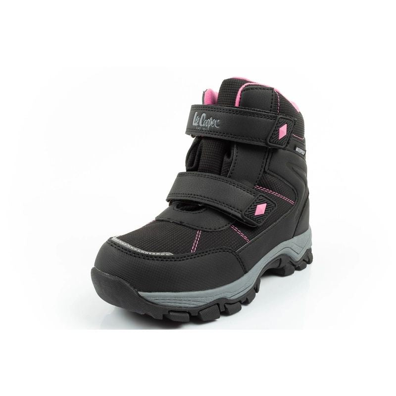 Lee Cooper winter boots children's snow boots waterproof insulated black Lee Cooper