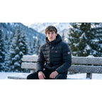 Men’s jacket Geographical Norway AMIGO HOOD BLACK DB MEN 096 (WA1455H/GN-BLACK)
