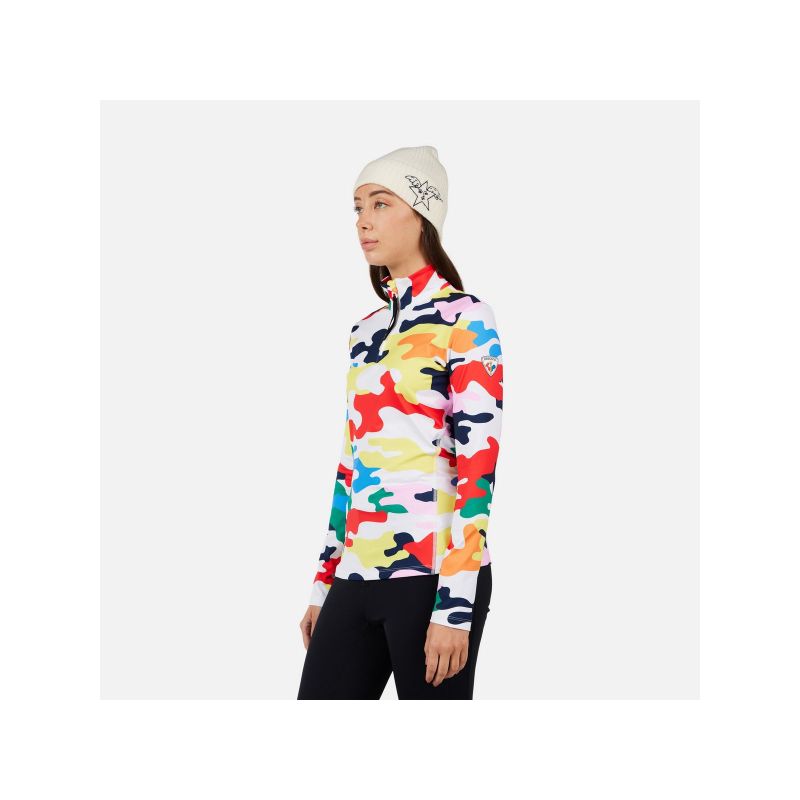 ROSSIGNOL W JCC BOOSTER HZ women's sweatshirt multicolor