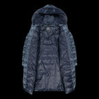 CMP women's winter jacket with hood, long insulated coat, navy blue (34K0046F/L635) In preparation Your Sports Performance