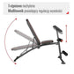 HMS L8021 multifunctional bench In preparation Your Sports Performance