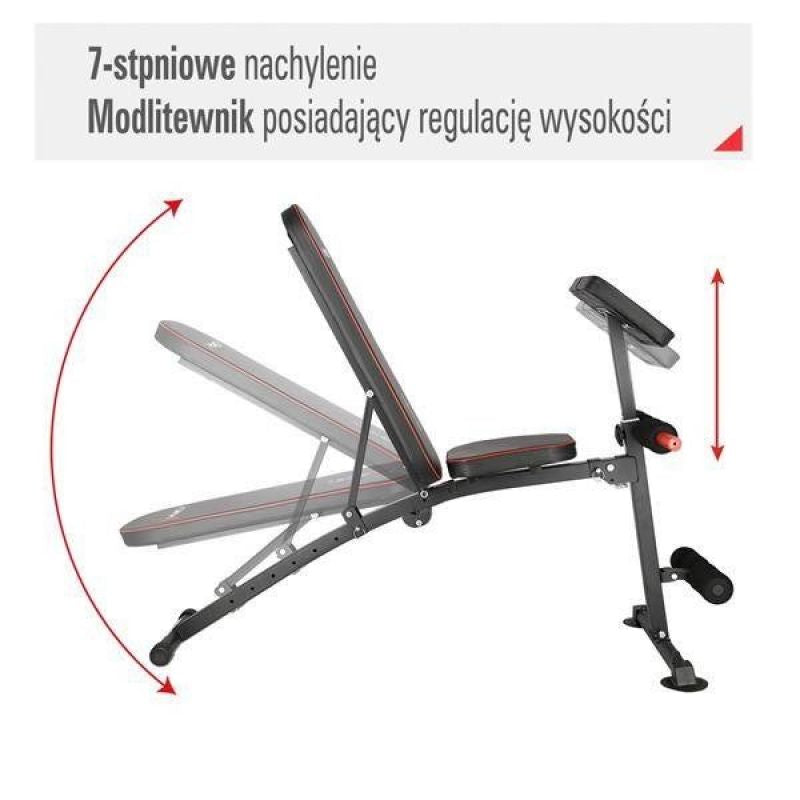 HMS L8021 multifunctional bench In preparation Your Sports Performance