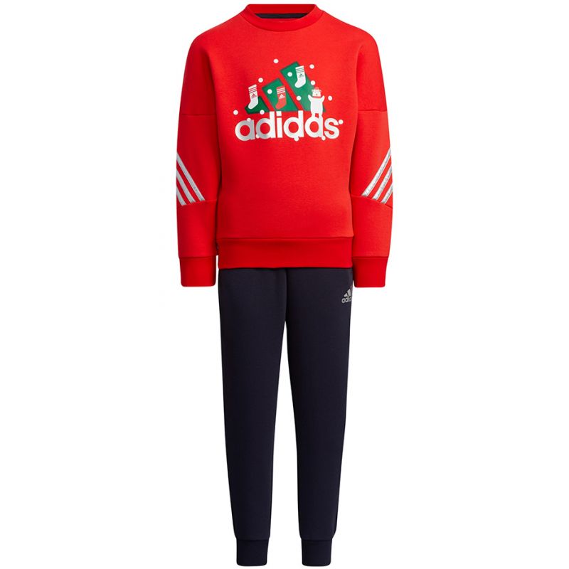 Tracksuit adidas LK Holiday Set Jr H40344 Clothing/Lifestyle Adidas