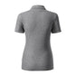 Reserve Women's Polo Shirt (Dark Gray Melange (Brand Label)) In preparation Your Sports Performance