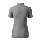 Reserve Women's Polo Shirt (Dark Gray Melange (Brand Label)) In preparation Your Sports Performance
