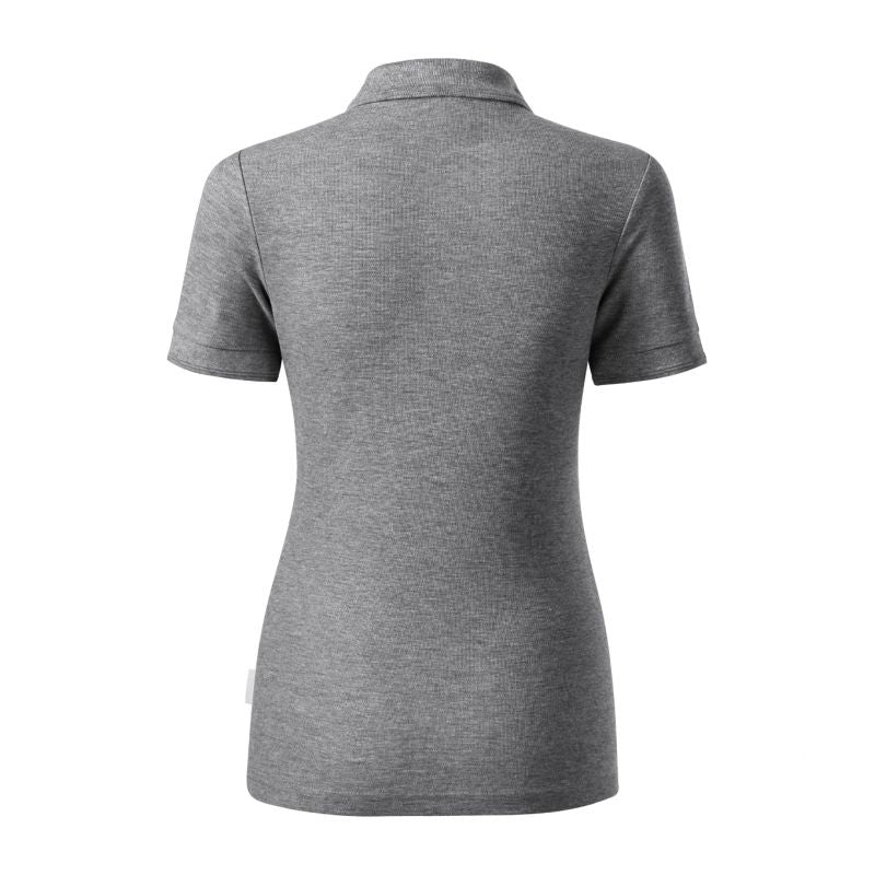 Reserve Women's Polo Shirt (Dark Gray Melange (Brand Label)) In preparation Your Sports Performance
